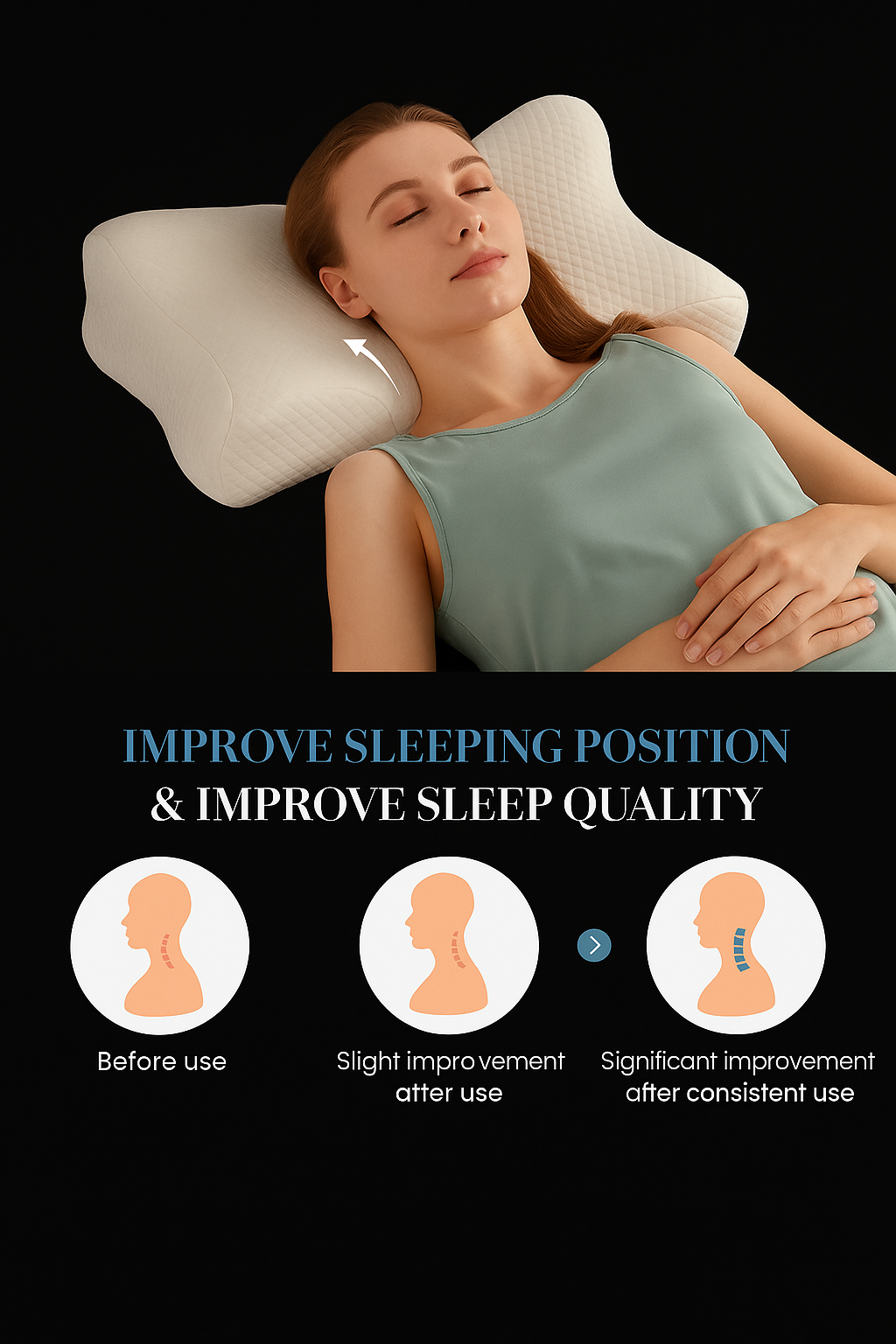 SLOOM™ Ergonomic Pillow